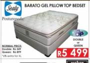 Sealy Double Or Queen Barato Gel Pillow Top Bedset