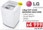 LG 14Kg Top Load Washing Machine