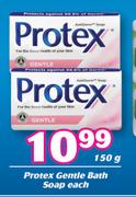 Protex Gentle Bath Soap-150g Each
