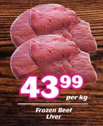 Frozen Beef Liver-Per Kg