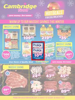 Cambridge Food KwaZulu-Natal : Hot Deals For Cold Weather (24 August - 30 August 2022), page 1