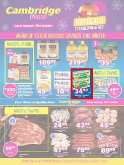 Cambridge Food KwaZulu-Natal : Hot Deals For Cold Weather (24 August - 30 August 2022), page 1