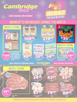 Cambridge Food KwaZulu-Natal : Hot Deals For Cold Weather (24 August - 30 August 2022), page 1