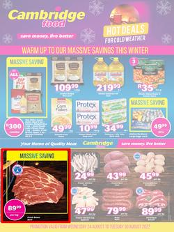 Cambridge Food KwaZulu-Natal : Hot Deals For Cold Weather (24 August - 30 August 2022), page 1