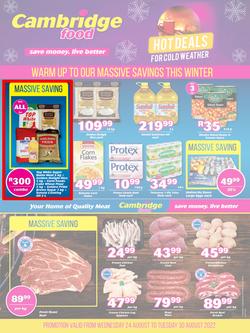 Cambridge Food KwaZulu-Natal : Hot Deals For Cold Weather (24 August - 30 August 2022), page 1