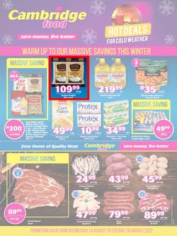 Cambridge Food KwaZulu-Natal : Hot Deals For Cold Weather (24 August - 30 August 2022), page 1