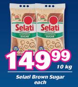 Selati Brown Sugar-10Kg Each