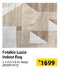 Fotakis Lucia Indoor Rug Beige-2.3m x 1.6m