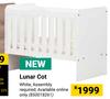 Lunar Cot White