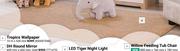 Bright Fields Sisal Wild Striped Rug 1.9m x 1.3m