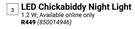 LED Chickabiddy Night Light 1.2W