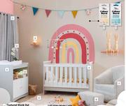 Textured Block Out Eyelet Curtain-2.3m x 2.23m