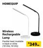 Homw Quip Wireless Rechargeable Lamp-Each