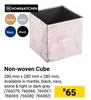 Home & Kitchen Non Woven Cube