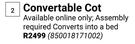 Convertable Cot