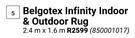 Belgotex Infinity Indoor & Outdoor Rug 2.4m x 1.6m