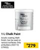 Fired Earth 1L Chalk Paint