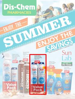 Dischem : Enjoy The Summer (4 Dec - 8 Jan 2016), page 1