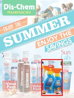 Dischem : Enjoy The Summer (4 Dec - 8 Jan 2016), page 1