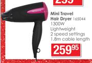 Tresemme Mini Travel Hair Dryer 1300W