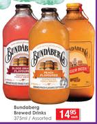 Bundaberg Brewed Drinks Assorted-375ml Each