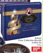 Bakers Choc Collection Biscuits In Blue Tin-450g
