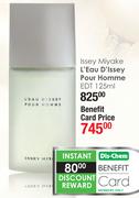 Issey Miyake L'Eau D'Issey Pour Homme EDT-125ml