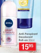 Nivea Anti-Perspirant Deodorant Roll-On-50ml