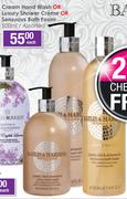 Baylis & Harding England Cream Hand Wash Or Luxury Shower Creme OrSensuousBathFoamAssorted-500mlEach