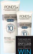 Pond's Complete Solution Multi Action Facial Foam+ Scrub-100ml
