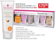 Nutri Women Hudropore Sun SPF30 75ml+ Travel & Trial Pack Free
