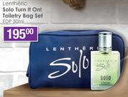 Lentheric Solo Turn It On! Toiletry Bag Set EDP-50ml
