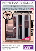 Shimmer Strips Nude Eyes Custom Eye Enhancing Make Up Kit