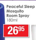 Peaceful Sleep Mosquito Room Spray-180ml