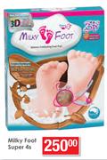 Milky Foot Super 4s