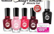 Miracle Gel Nail Colour Plus Top Coat