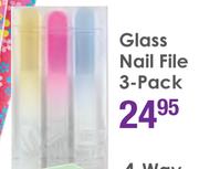 Glass Nail File-3 Pack