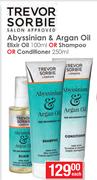 Trevor Sorbie London Abyssinian & Argan Oil Elixir Oil-100ml Or Shampoo Or Conditioner-250ml Each