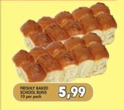 Freshly Baked School Buns-Per 10 Pack