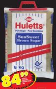 Huletts Sunsweet Brown Sugar-8Kg