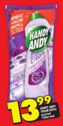 Handy Andy Cream Refill Assorted-750ml