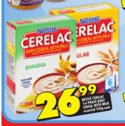 Nestle Cerelac 1st Phase Baby Cereal With Milk Assorted-250g Each