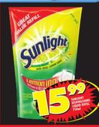 Sunlight Dishwashing Liquid Refill-750ml