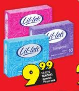 Lil-Lets  Tampons Assorted-Per 10 Pack