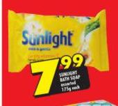 Sunlight Bath Soap Assorted-175g Each