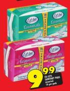 Lil-Lets  Sanitary Pads Assorted-16 Per Pack