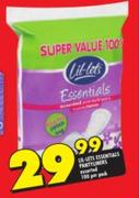 Lil-Lrts Essentials Pantyliners Assorted-108 Per Pack