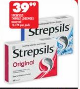 Strepsils Throat Lozenges Assorted-16/24 Per Pack