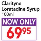 Clarityne Loratadine Syrup-100ml