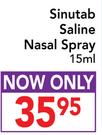 Sinutab Saline Nasal Spray-15ml